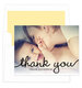 White Marker Photo Thank You Note Cards Image 4 of 4